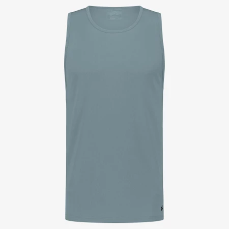 2XU Aero Mesh Tank in Smoke Blue