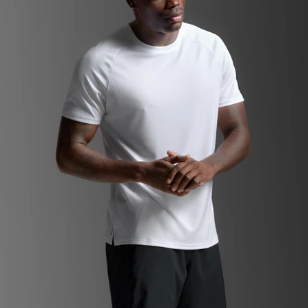 2XU Aero Mesh Tee in White