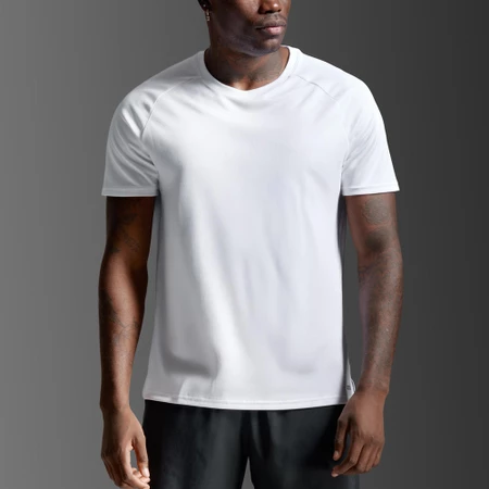 2XU Aero Mesh Tee in White