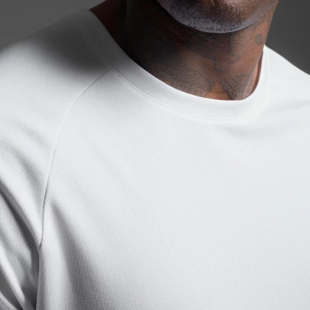 2XU Aero Mesh Tee in White