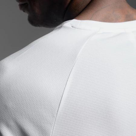 2XU Aero Mesh Tee in White