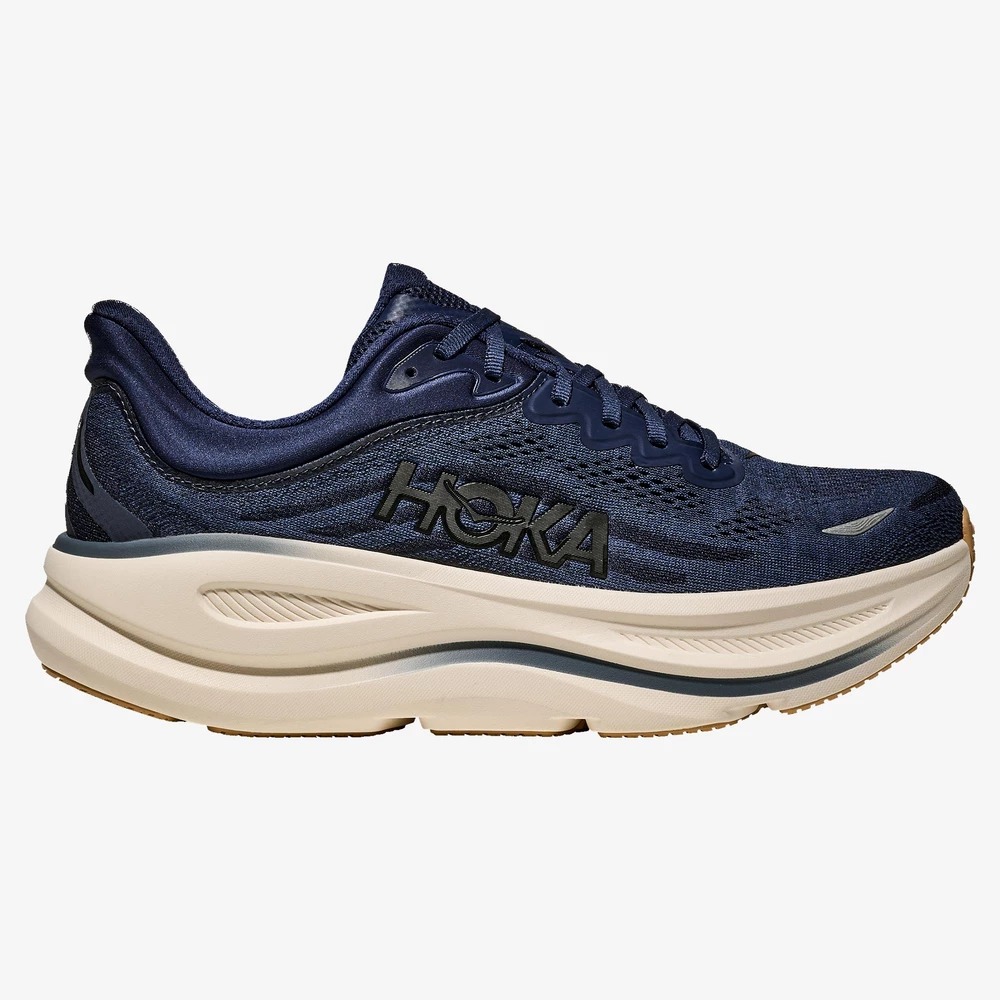 Hoka Bondi 9 Wide in Midnight Blue