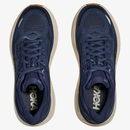 Hoka Bondi 9 Wide in Midnight Blue