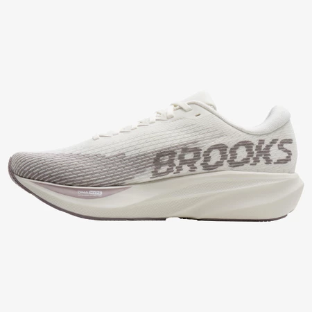 Brooks Ghost Amp in Coconut/Raisin 