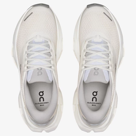 On Cloudrunner 3 Max in Glacier/White