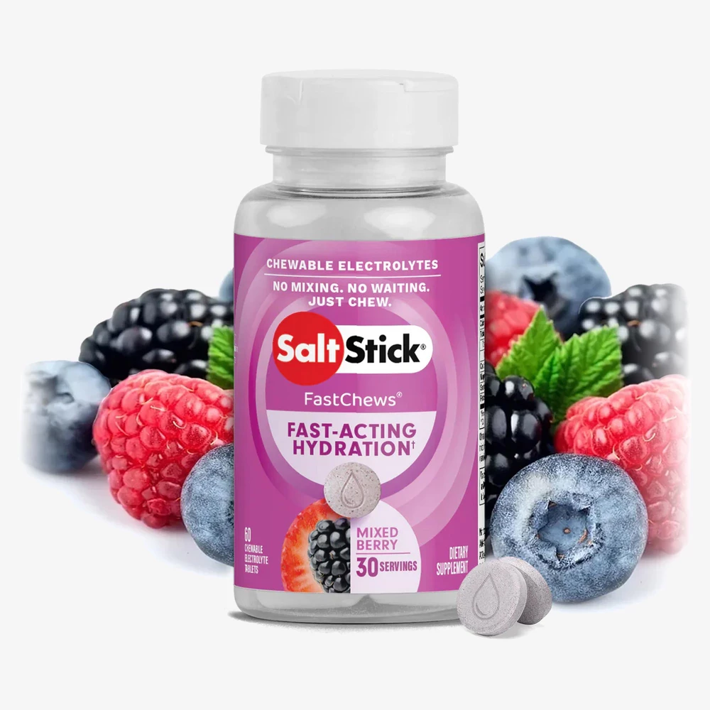 SaltStick Fastchews Tub in Berry