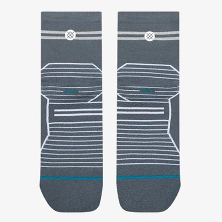 Stance Run Light Quarter Socks in Slate Blue