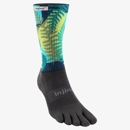 INJINJI  Trail Midweight Crew Toe Socks
