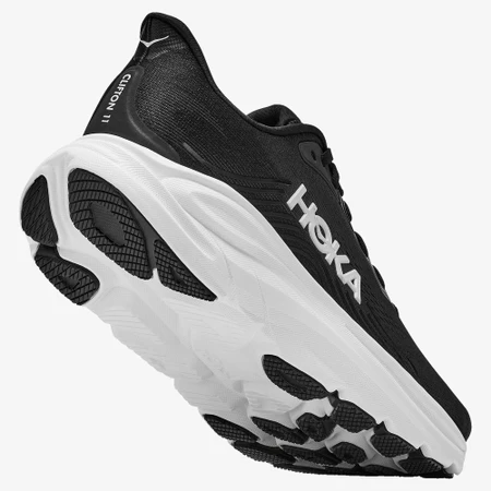 Hoka Clifton 11 in Black/White