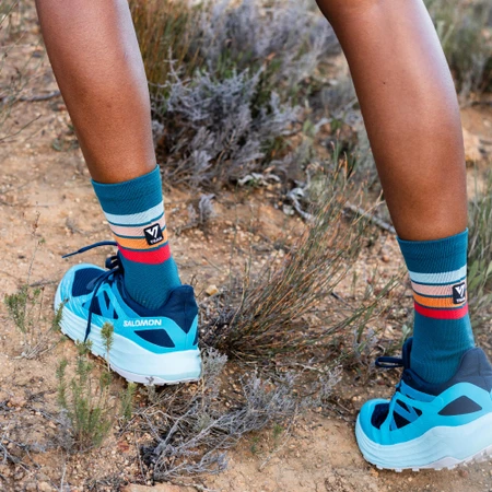 Versus Trail Run Socks in Dusk