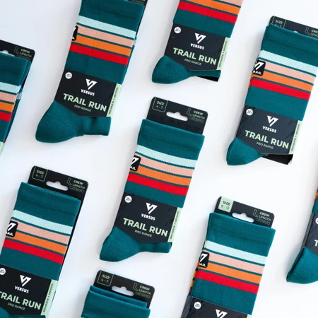 Versus Trail Run Socks in Dusk