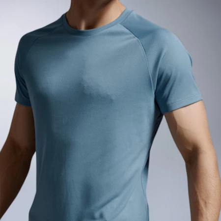 2XU Aero Mesh Tee in Blue Shade