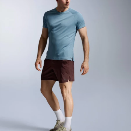 2XU Aero Mesh Tee in Blue Shade