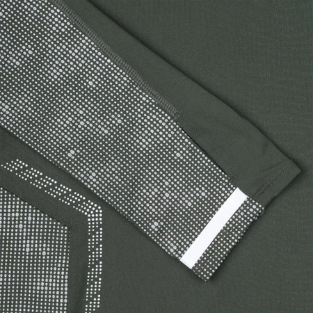 Ronhill Tech Reflect Thermal 1/2 Zip Top in Kelp