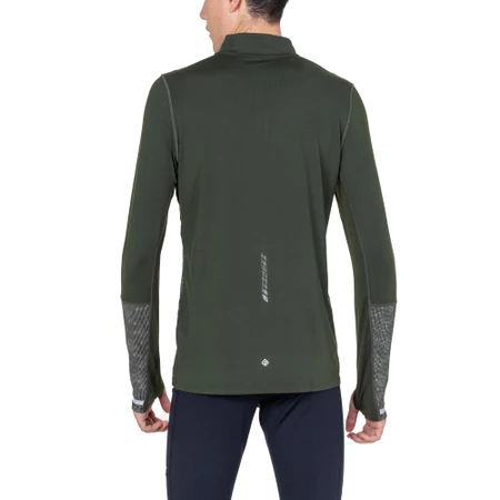 Ronhill Tech Reflect Thermal 1/2 Zip Top in Kelp