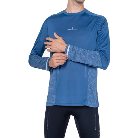 Ronhill Tech Reflect L/S Tee in Glacier