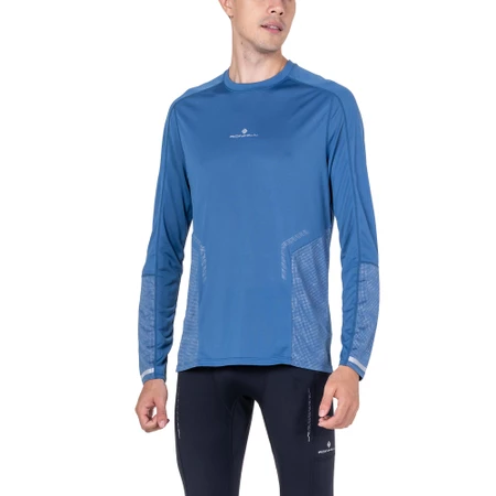 Ronhill Tech Reflect L/S Tee in Glacier