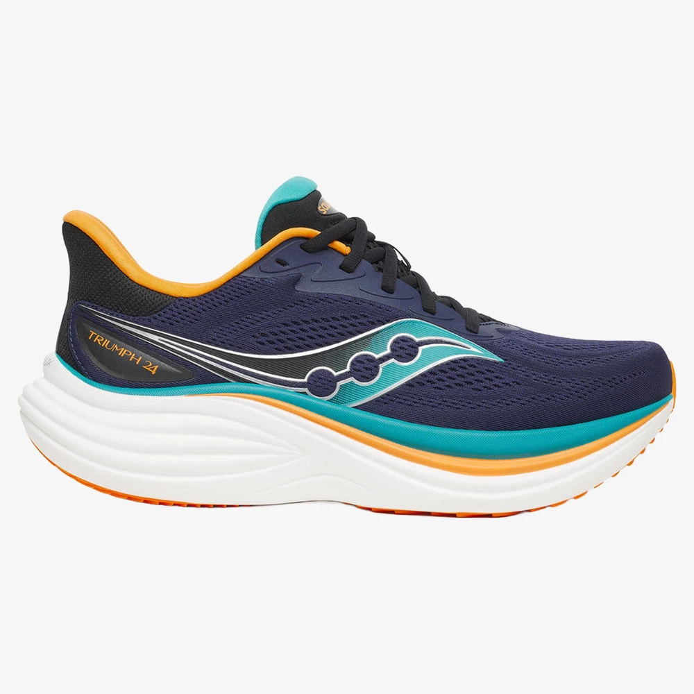 Saucony Triumph 24 in Naval/Tranquil