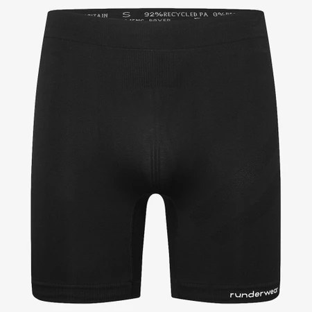 Runderwear Running Boxer Shorts in Black