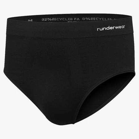 Runderwear Running Briefs in Black