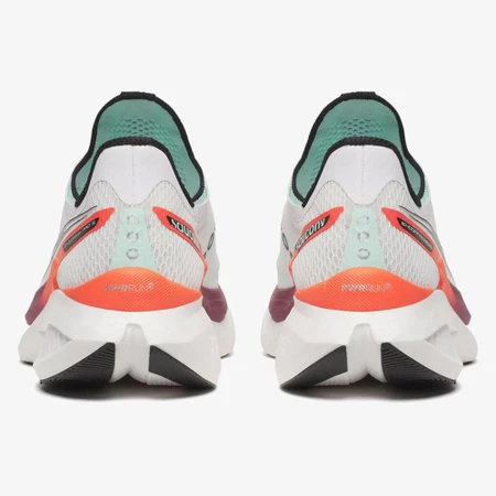 Saucony Endorphin PRO 5 in White/Crimson