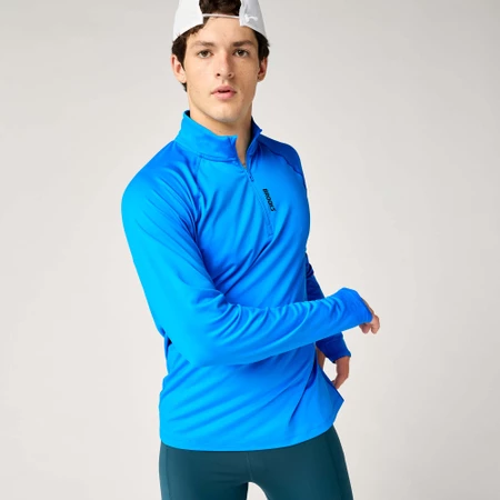 Brooks Dash 1/4 Zip Top 3.0 in Cyber Blue