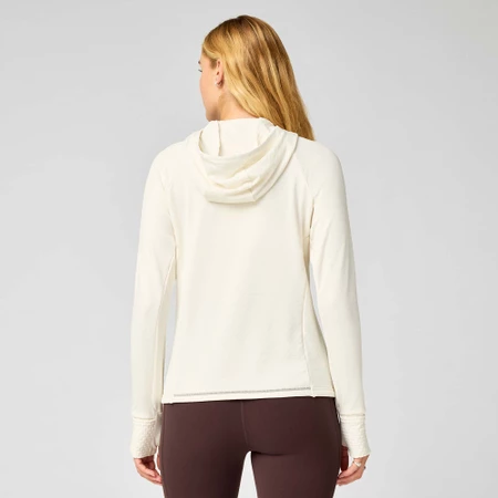 Brooks Momentum Thermal Hoodie in Bone
