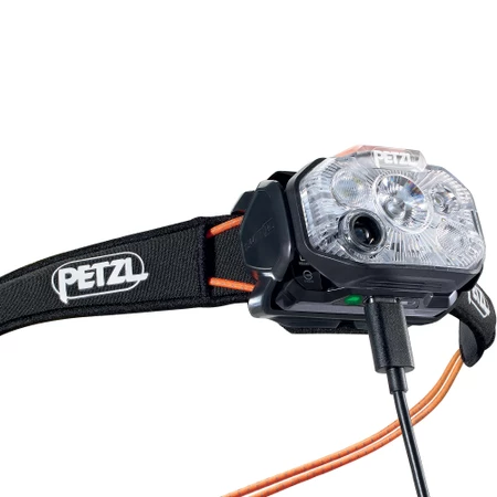 Petzl Swift RL 1200 Headlamp in Black