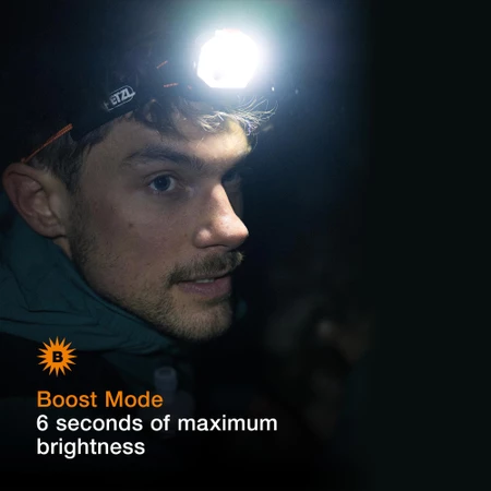 Petzl Swift RL 1200 Headlamp in Black