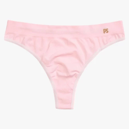 Paradis Seamless Thong in Pink