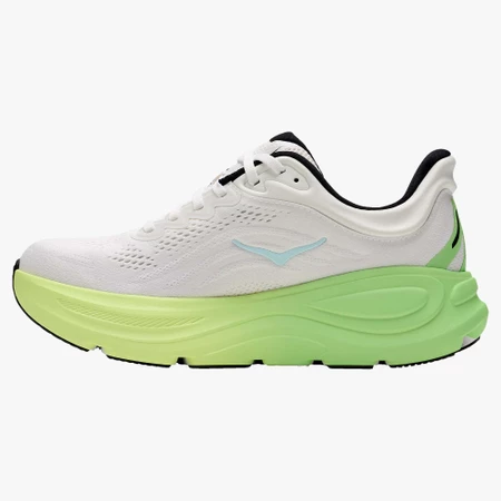 Hoka Bondi 9 Wide in White/Green
