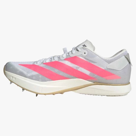 Adidas Adizero Avanti XC in White/Solar Turbo