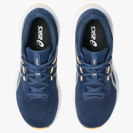 Asics Gel Cumulus 28 GS in Blue/Orange