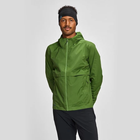 Janji Rainrunner Pack Jacket 2.0 in Leaf