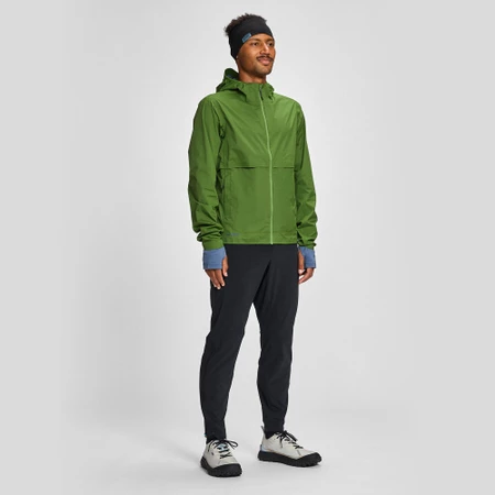 Janji Rainrunner Pack Jacket 2.0 in Leaf