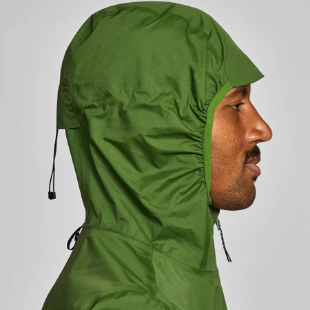 Janji Rainrunner Pack Jacket 2.0 in Leaf