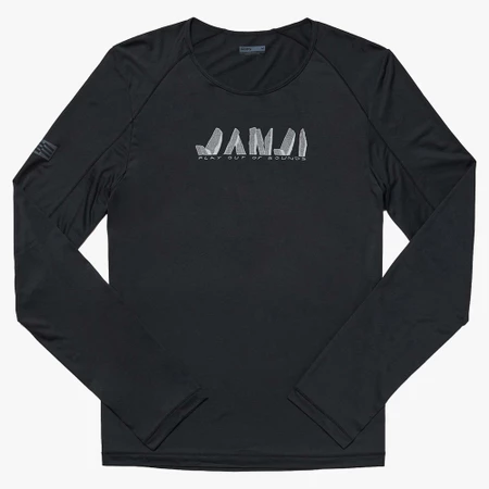 Janji Run All Day Tech Long-Sleeve in Hi-Vis Midnight