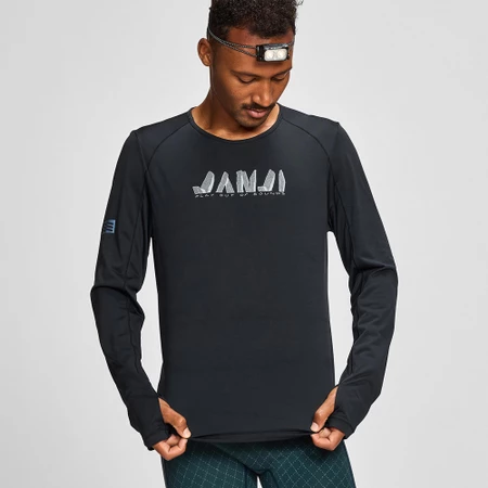 Janji Run All Day Tech Long-Sleeve in Hi-Vis Midnight