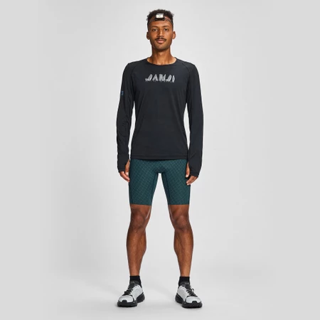 Janji Run All Day Tech Long-Sleeve in Hi-Vis Midnight