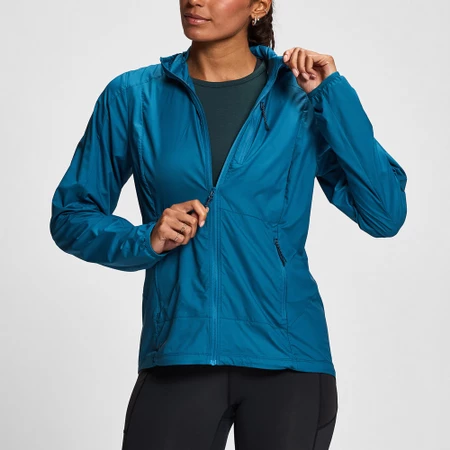 Janji Zephyrunner Wind Shell Jacket in Tidal