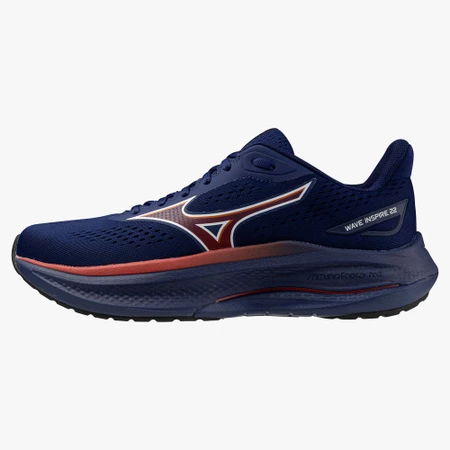 Mizuno Wave Inspire 22 in Navy/Red