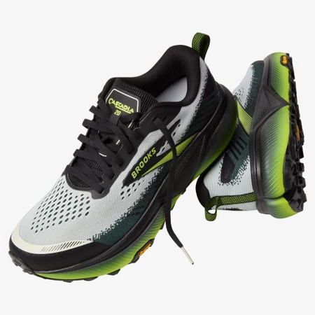 Brooks Cascadia 20 in Grey/Black
