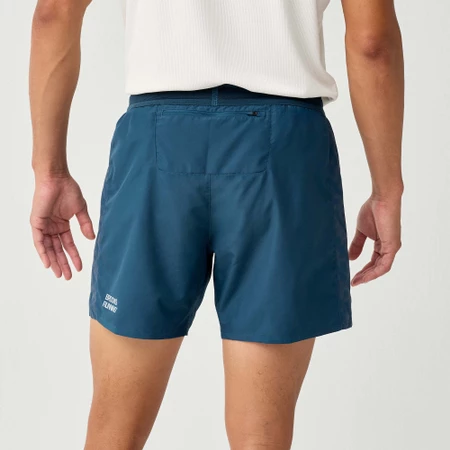 Brooks Dash Reflective Shorts in Indigo