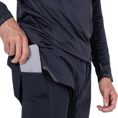 Ronhill Tech Reflect Lux 5" 2-in1 Shorts in Black/Reflect