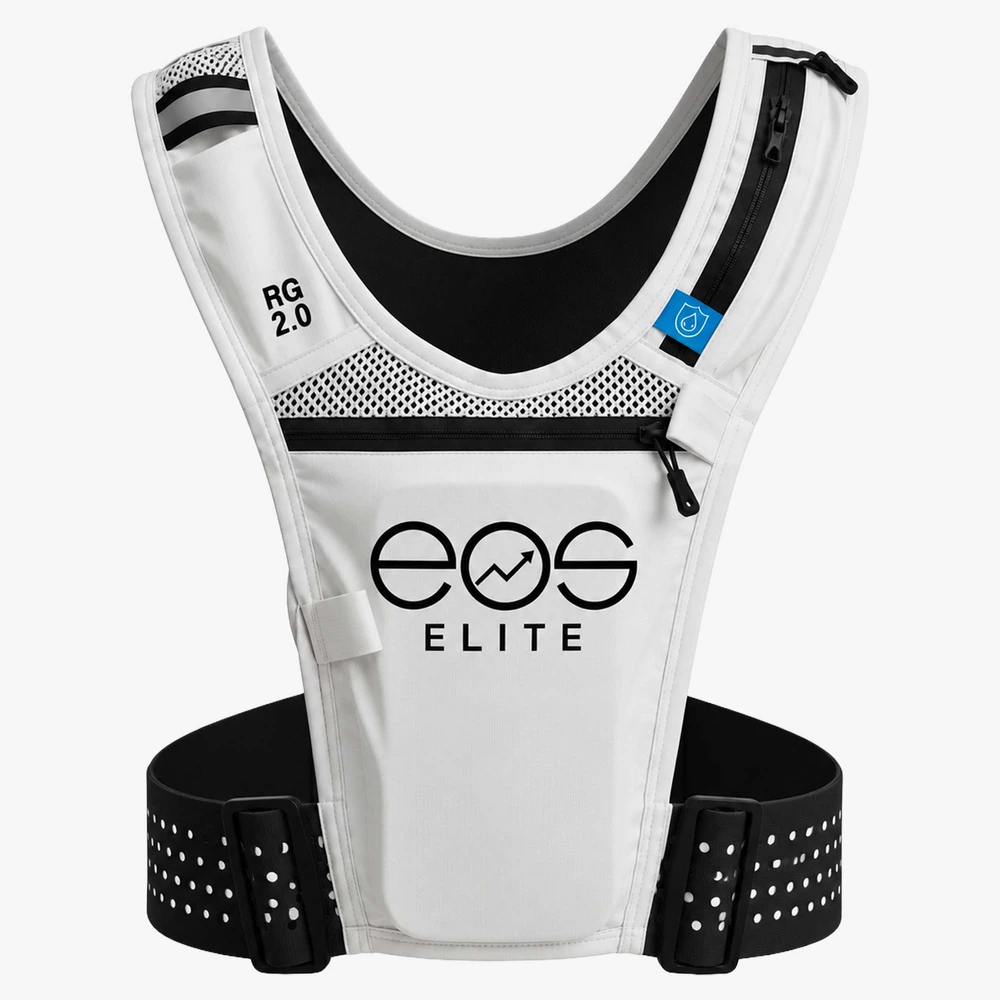 EOS RainGuard 2.0 Waterproof Running Vest in White