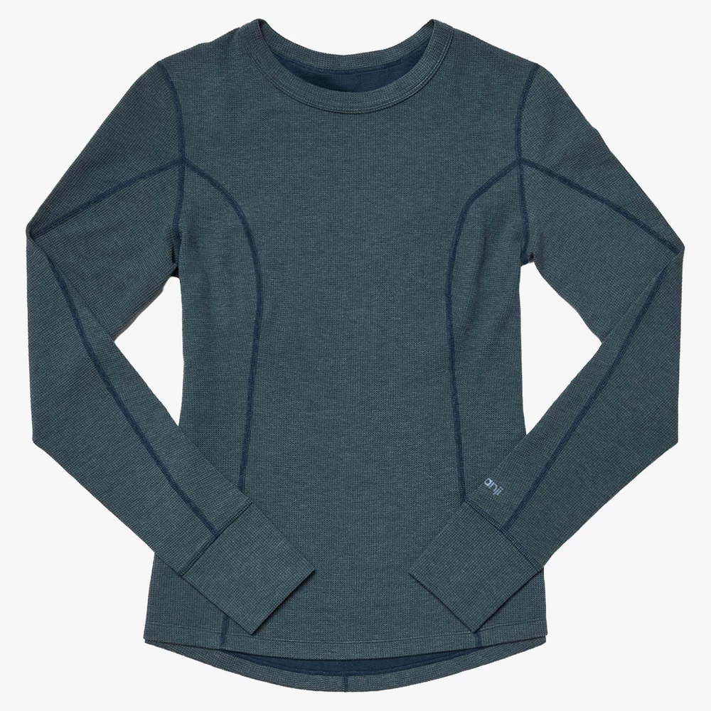 Janji Waffleloft Long Sleeve in Atlantis