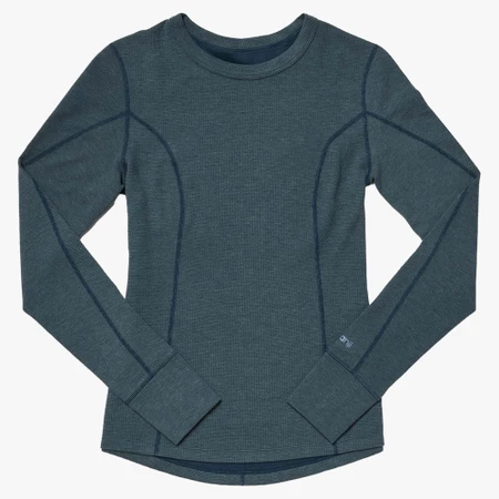 Janji Waffleloft Long Sleeve in Atlantis