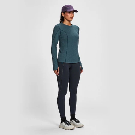 Janji Waffleloft Long Sleeve in Atlantis