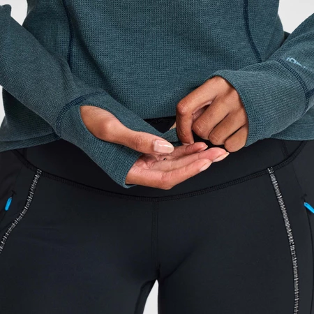 Janji Waffleloft Long Sleeve in Atlantis