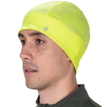 Ronhill Reflect Beanie in Fluoro Yellow/Reflect